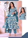 Karishma Vol 4 By Pt Rayon Online Kurti With Bottom Dupatta Wholesale